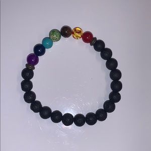 Lava bead bracelet